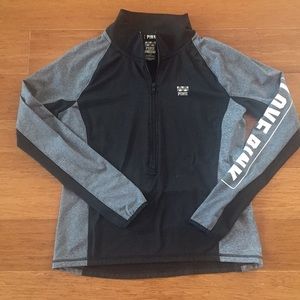VS Pink Ultimate fitness half zip